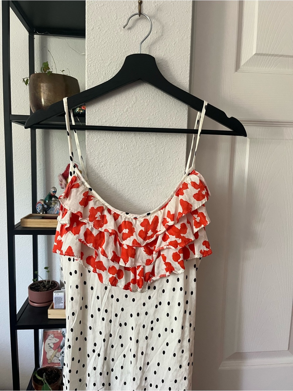 RIXO white and orange maxi dress - Picture 4 of 6